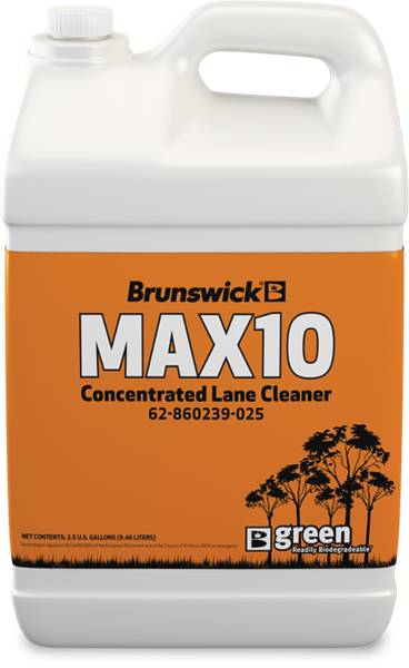 Brunswick Max 10 Concentrate Lane Cleaner (2.5 gallons)
